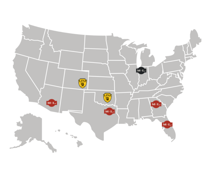 Our Properties Nationwide Presence for Quality Meat Meats By Linz